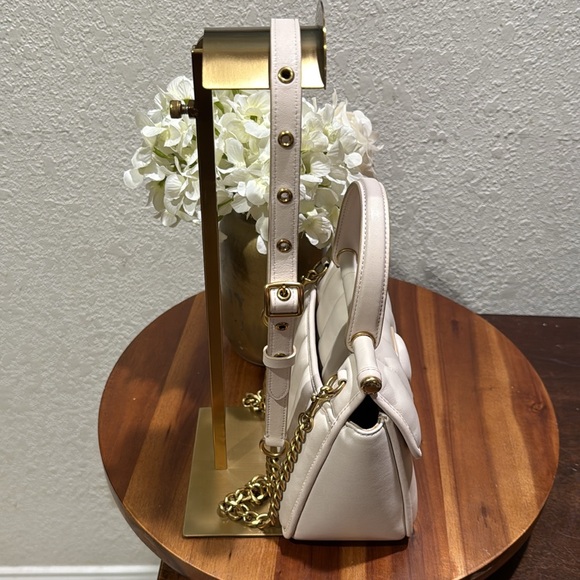 Coach Nappa Leather Willis Top Handle 18 With Quilting - Picture 14 of 16